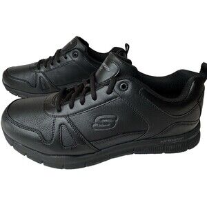 Skechers Work Womens Size 12 Relaxed Fit Nampa Wyola SR Soft Toe Slip Resistant